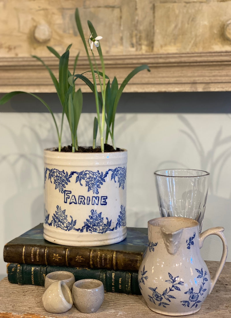 Antique French Farine pot